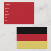 Duitsland - Chubby Visitekaartje (Voorkant / Achterkant)