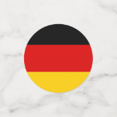 Duitsland Confetti, feest, Duitse vlag Confetti (Kleine voorkant)