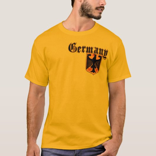 Duitsland Crest 2side T-shirt (Voorkant)