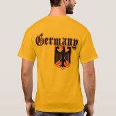 Duitsland Crest 2side T-shirt (Achterkant)