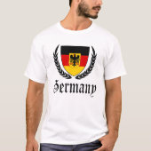 Duitsland Crest T-shirt (Voorkant)