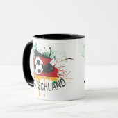Duitsland Deutschland football fußball Mok (Voorkant links)