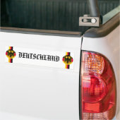 Duitsland Deutschland Fußball Soccer Auto Sticker (Op Truck)