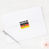 Duitsland Deutschland Producten & Design! Ronde Sticker (Envelop)