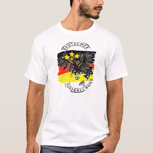 Duitsland (Deutschland) Quest for Brazilië World C T-shirt (Voorkant)