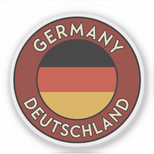 Duitsland, deutschland sticker (Voorkant)