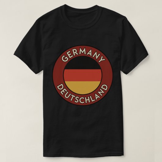 Duitsland, deutschland t-shirt (Design voorkant)