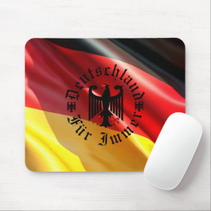 Duitsland/Deutschland Voor altijd/zwart adelaar/vl Muismat