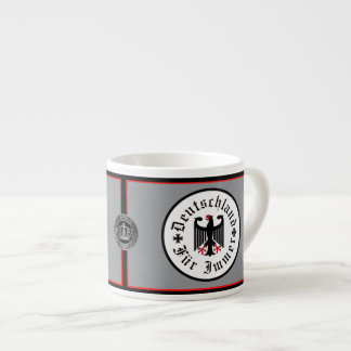 Duitsland/Deutschland Voor altijd/ zwarte adelaar/ Espresso Kop