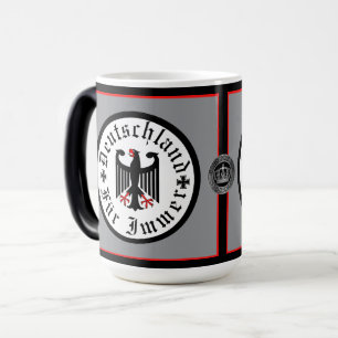 Duitsland/Deutschland Voor altijd/ zwarte adelaar/ Magische Mok
