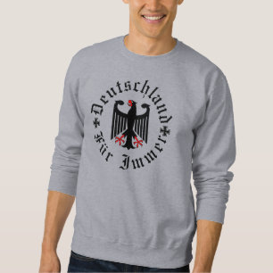 Duitsland/Deutschland Voor altijd/ zwarte adelaar/ Trui