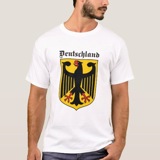Duitsland/Deutschland Wapen T-shirt (Voorkant)