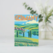 Duitsland Duits Stad Beieren Reizen Briefkaart (Staand voorkant)