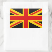 Duitsland Duits Verenigd Koninkrijk Britse vlag Rechthoekige Sticker (Tas)