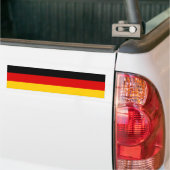 Duitsland - Duitse nationale vlag Bumpersticker (Op Truck)