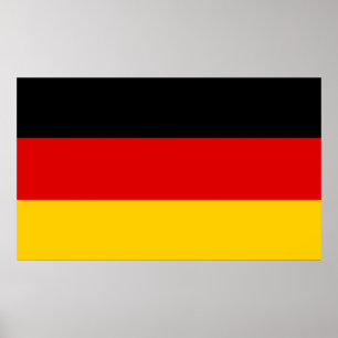 Duitsland - Duitse nationale vlag Poster