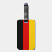 Duitsland - Duitse vlag Bagagelabel (Achterkant verticaal)