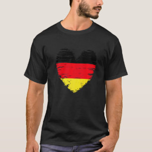 Duitsland : Duitse vlag Duitse trots T-shirt