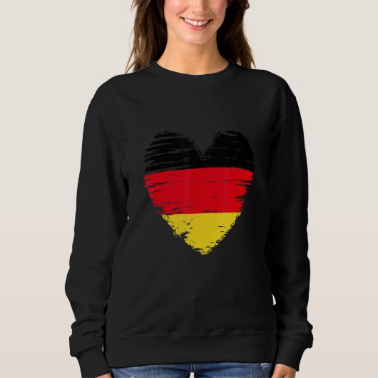 Duitsland : Duitse vlag Duitse trots Trui (Voorkant)
