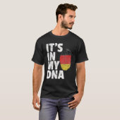 Duitsland Duitse vlag Pride Country Home Nauft Cad T-shirt (Voorkant volledig)