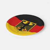 Duitsland, Duitse Vlaggenpartij, verjaardag /sport Papieren Bordje (Gekanteld)