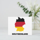 Duitsland/Duitsland Briefkaart (Staand voorkant)