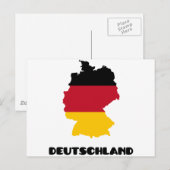 Duitsland/Duitsland Briefkaart (Voorkant / Achterkant)