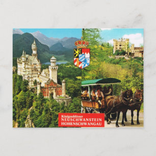 Duitsland, duitsland, Neuschwanstein Briefkaart