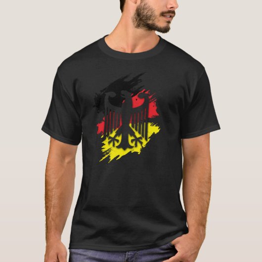 Duitsland Eagle T-shirt (Voorkant)