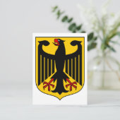 duitsland embleem briefkaart (Staand voorkant)