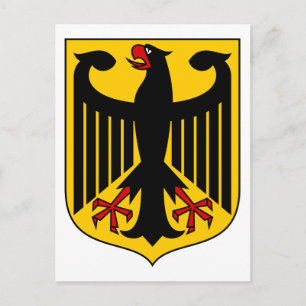 duitsland embleem briefkaart