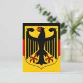 duitsland embleem briefkaart (Staand voorkant)