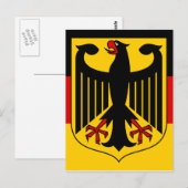 duitsland embleem briefkaart (Voorkant / Achterkant)