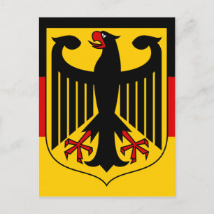duitsland embleem briefkaart