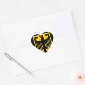 duitsland embleem hart sticker (Envelop)