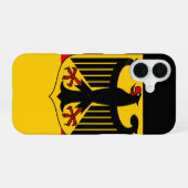 duitsland embleem iPhone 16 hoesje (Achterkant horizontaal)