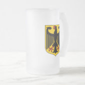 duitsland embleem matglas bierpul (Voorkant rechts)
