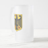 duitsland embleem matglas bierpul (Voorkant links)