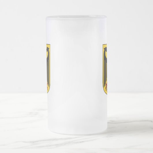 duitsland embleem matglas bierpul (Center)