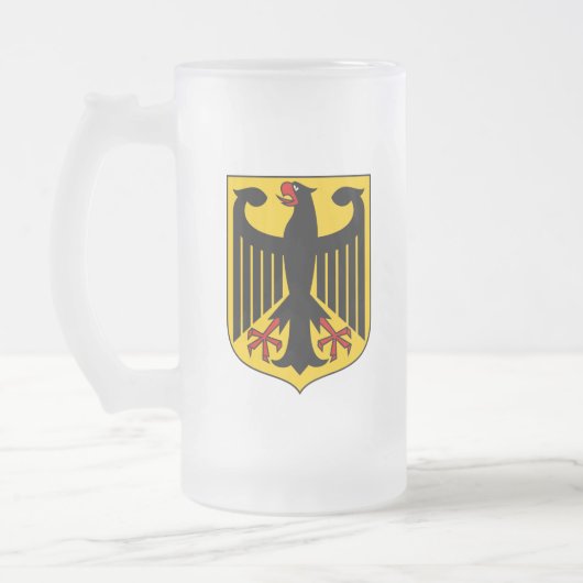 duitsland embleem matglas bierpul (Links)