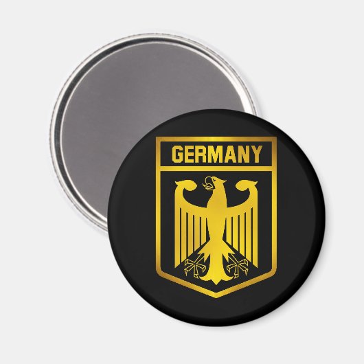 Duitsland Emblem Magneet (Voorkant / Achterkant)