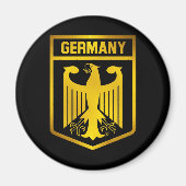 Duitsland Emblem Magneet (Voorkant)