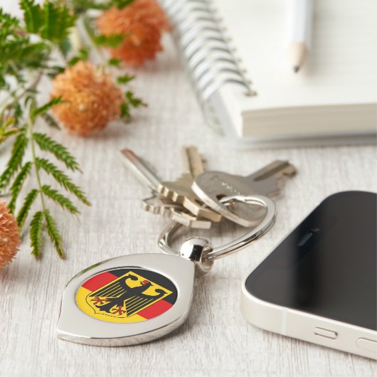 duitsland emblem sleutelhanger (Zijkant)