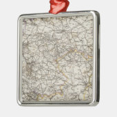 Duitsland en buurlanden metalen ornament (Links)