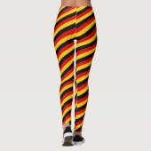 Duitsland en Duitse vlag mode, sport- en reisfan Leggings (Achterkant)