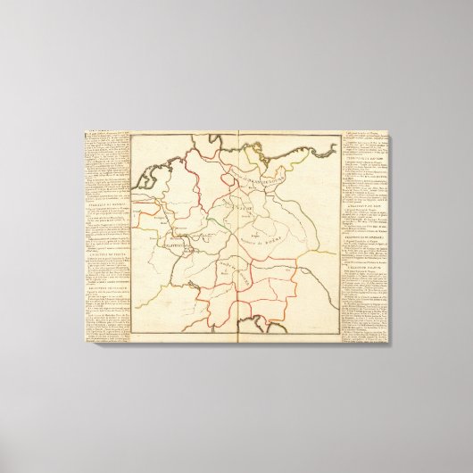 Duitsland en Oostenrijk 3 Canvas Afdruk (Voorkant)