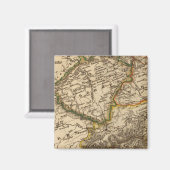 Duitsland en Oostenrijk 3 Magneet (Voorkant / Achterkant)