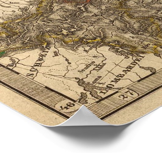 Duitsland en Oostenrijk 3 Poster (Hoek)