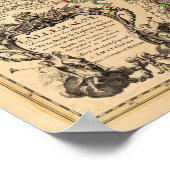 Duitsland en Oostenrijk Poster (Hoek)