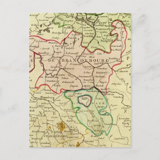 Duitsland en Polen Briefkaart (Voorkant)